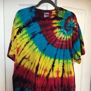 Tie Dye Men's T-shirt from the Rock and Roll Hall of Fame